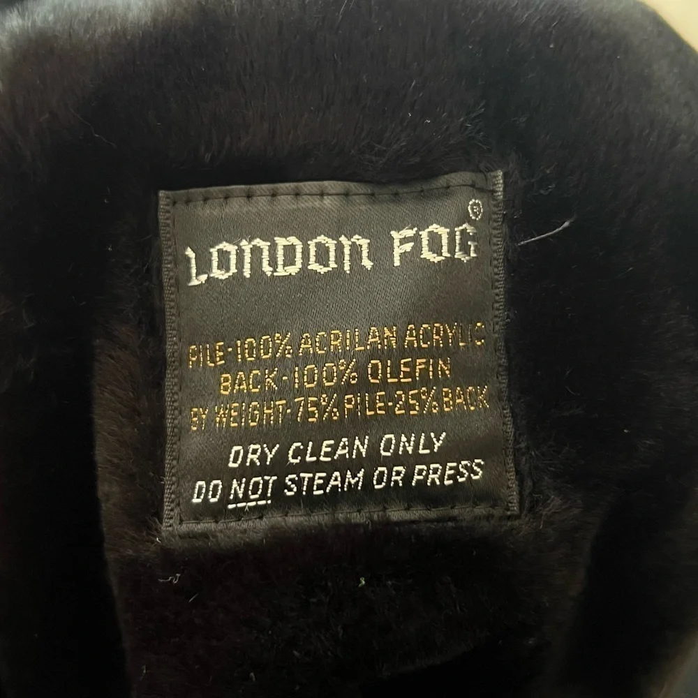 VINTAGE London Fog Maincoats Men's Blue Rain Trench Coat
